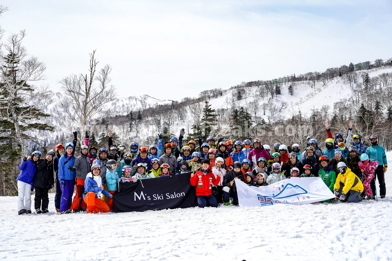 札幌国際スキー場 プロスキーヤー・吉田勝大 presents『M’s Ski Salon感謝祭』 総勢60名超、みんなで楽しく春スキーセッション(^O^)／